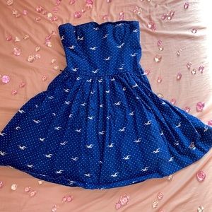 Bouncy blue Hollister dress